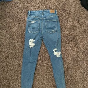 Ripped Curvy Hi-rise American Eagle Jeggings